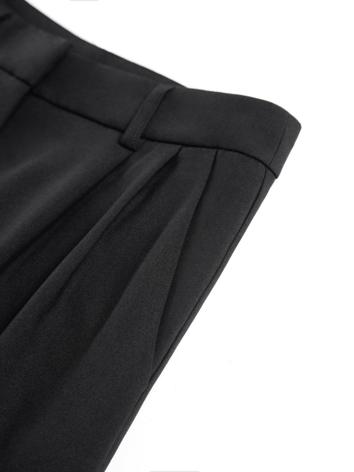 Paloma | Pantalon tailleur plissé à taille haute pour femmes - Image 7