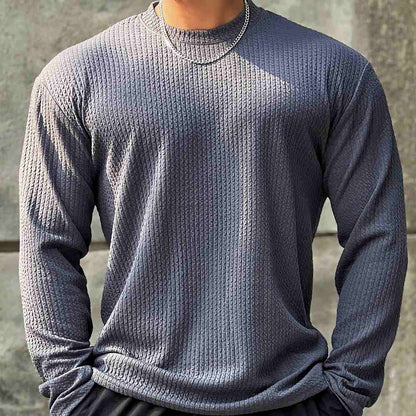 Quintin | Pull texturé à manches longues pour homme - Image 5