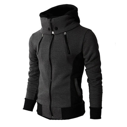 Dominique | Veste à Capuche Zippée Intégrale Slim Fit Homme - Image 1