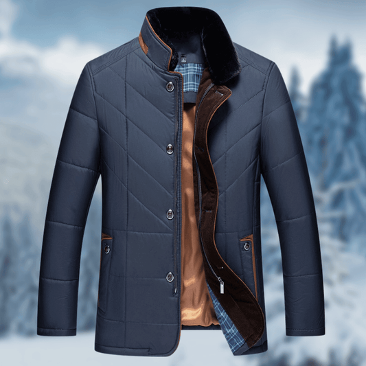 Victor | Veste matelassée boutonnée pour homme - Image 1