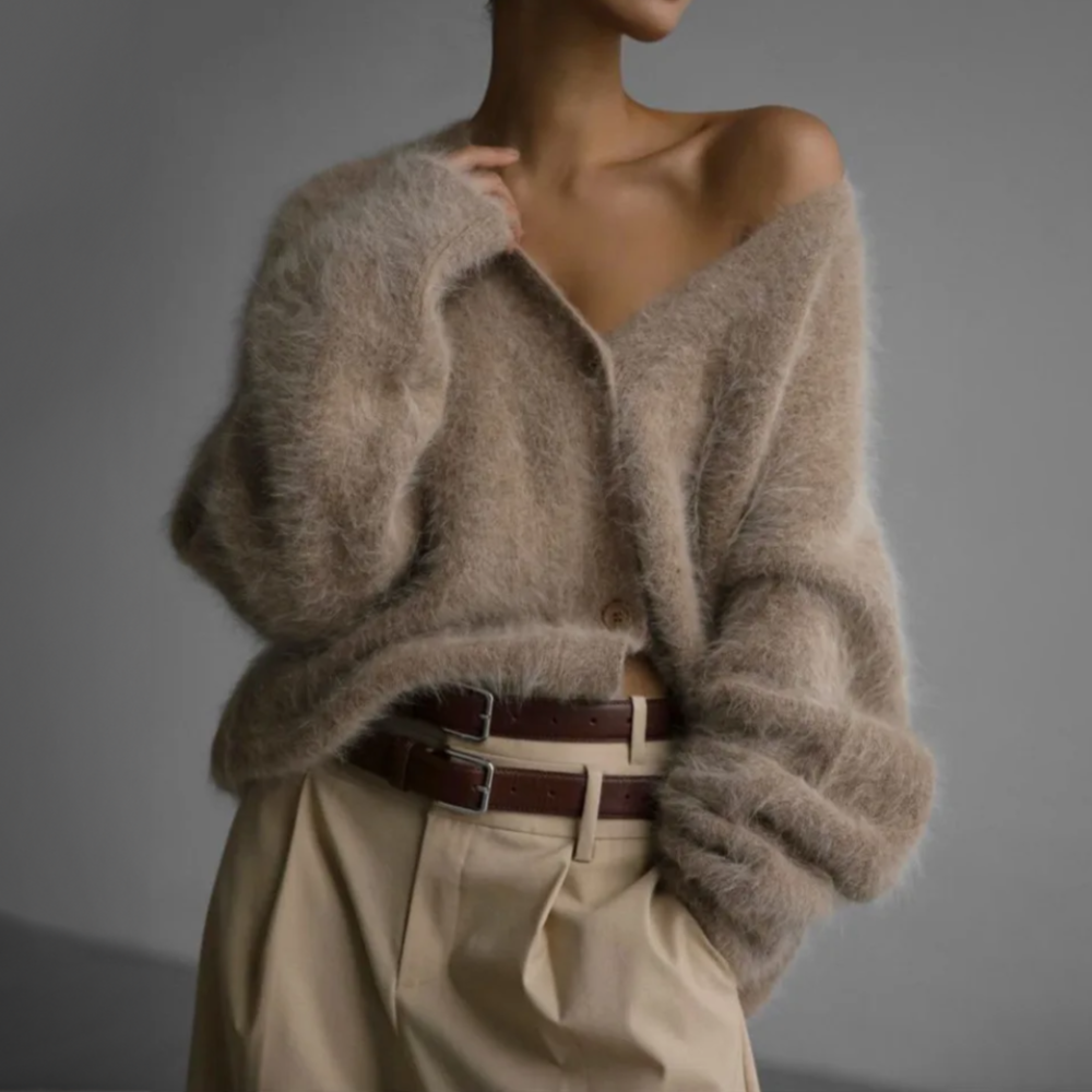 Thérèse | Cardigan Oversize Femme - Image 1