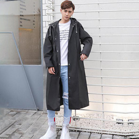 Xav | Veste Longue à Capuche pour Homme - Image 2