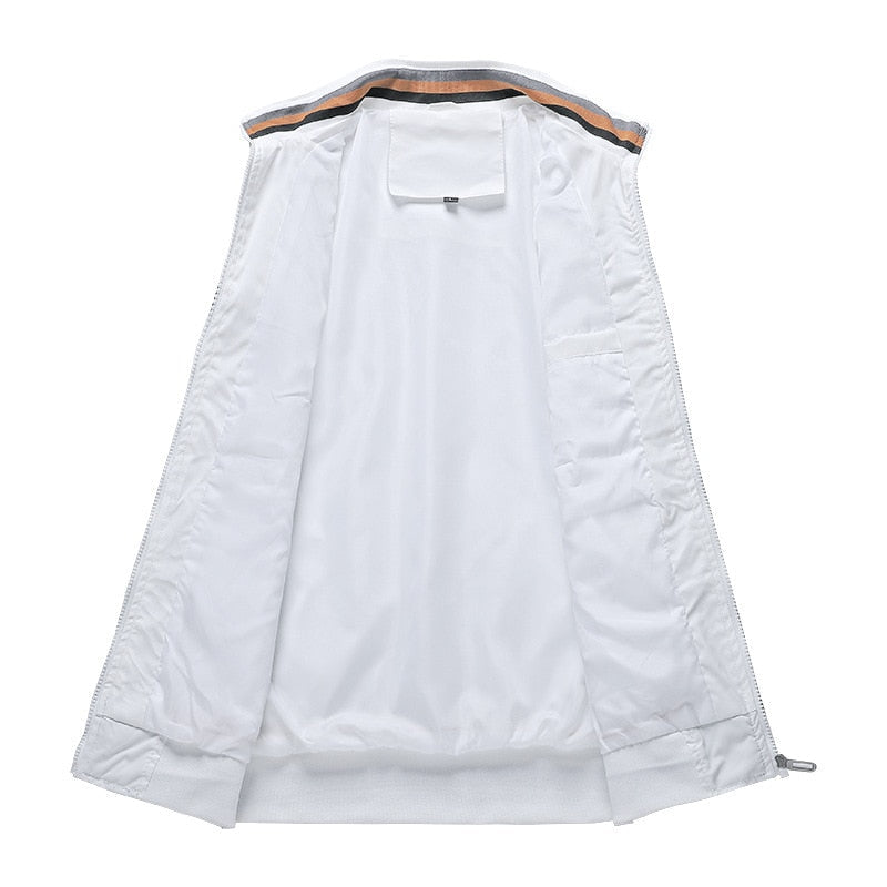 Stéphane | Blouson Bomber Zippé Homme - Image 3