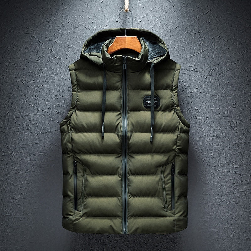 Titouan | Gilet matelassé à capuche pour homme - Image 8
