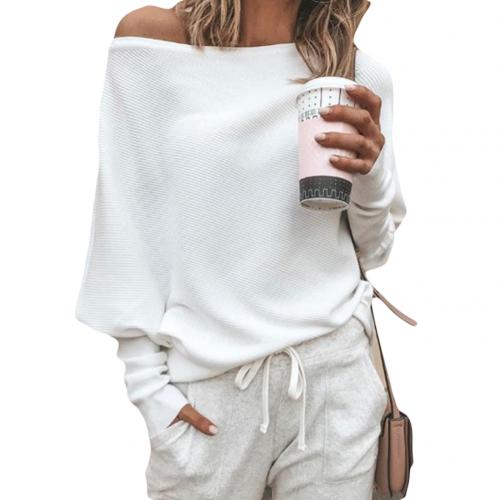 Agneline | Pull ample à épaules dénudées pour femme - Image 6
