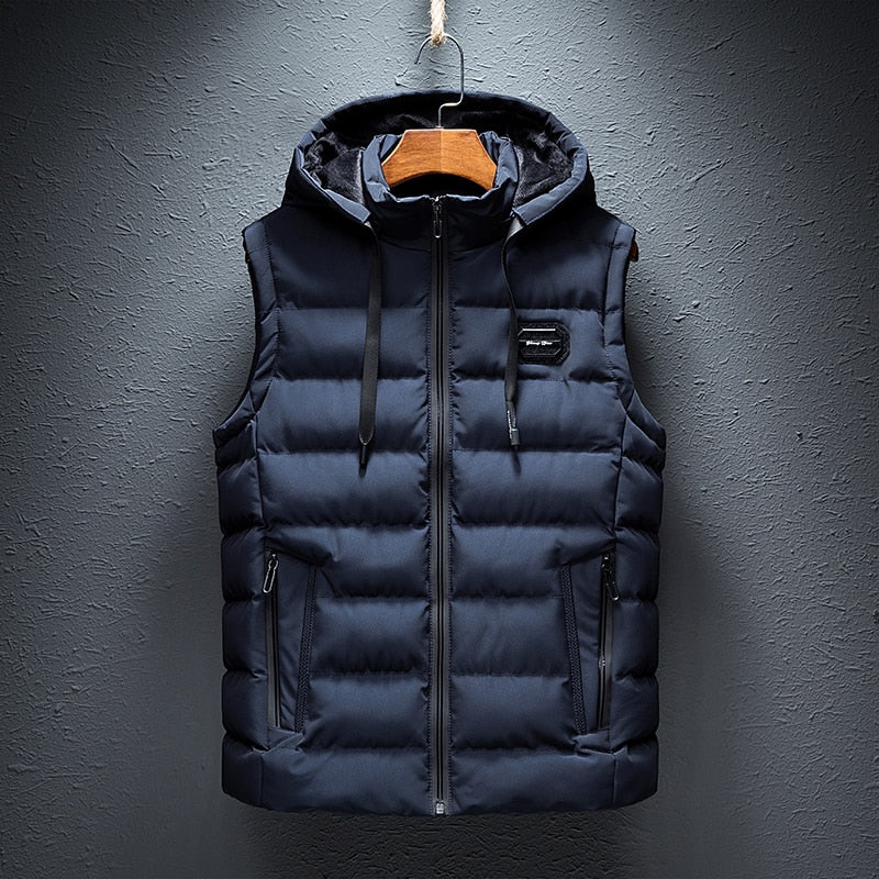 Titouan | Gilet matelassé à capuche pour homme - Image 1