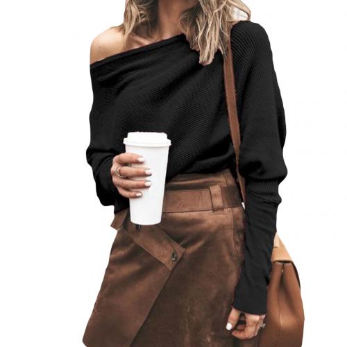 Agneline | Pull ample à épaules dénudées pour femme - Image 3