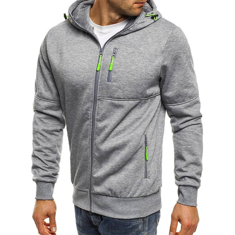 Erwan | Sweat à Capuche Zippé Ajusté Homme - Image 11