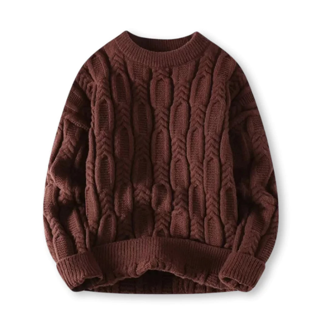 Prosper | Pull Homme Col Rond Tricot Câble - Image 7