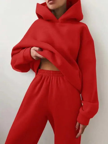 Norah | Ensemble de survêtement à capuche à manches longues pour femme - Image 10