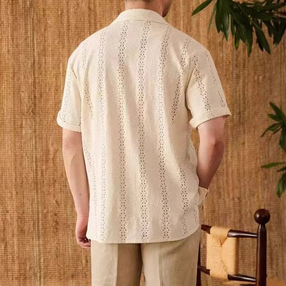 Eugène | Chemise légère en coton de qualité supérieure pour hommes - Image 6
