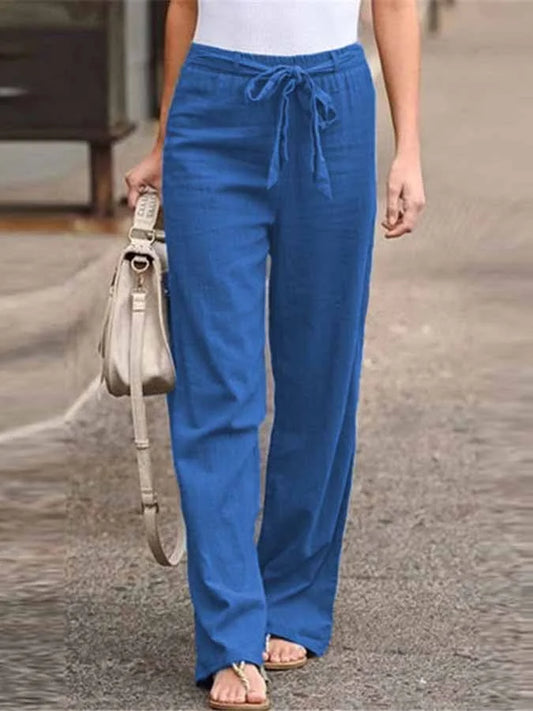 Yvonne | Pantalon d'été en lin pour femmes - Image 2