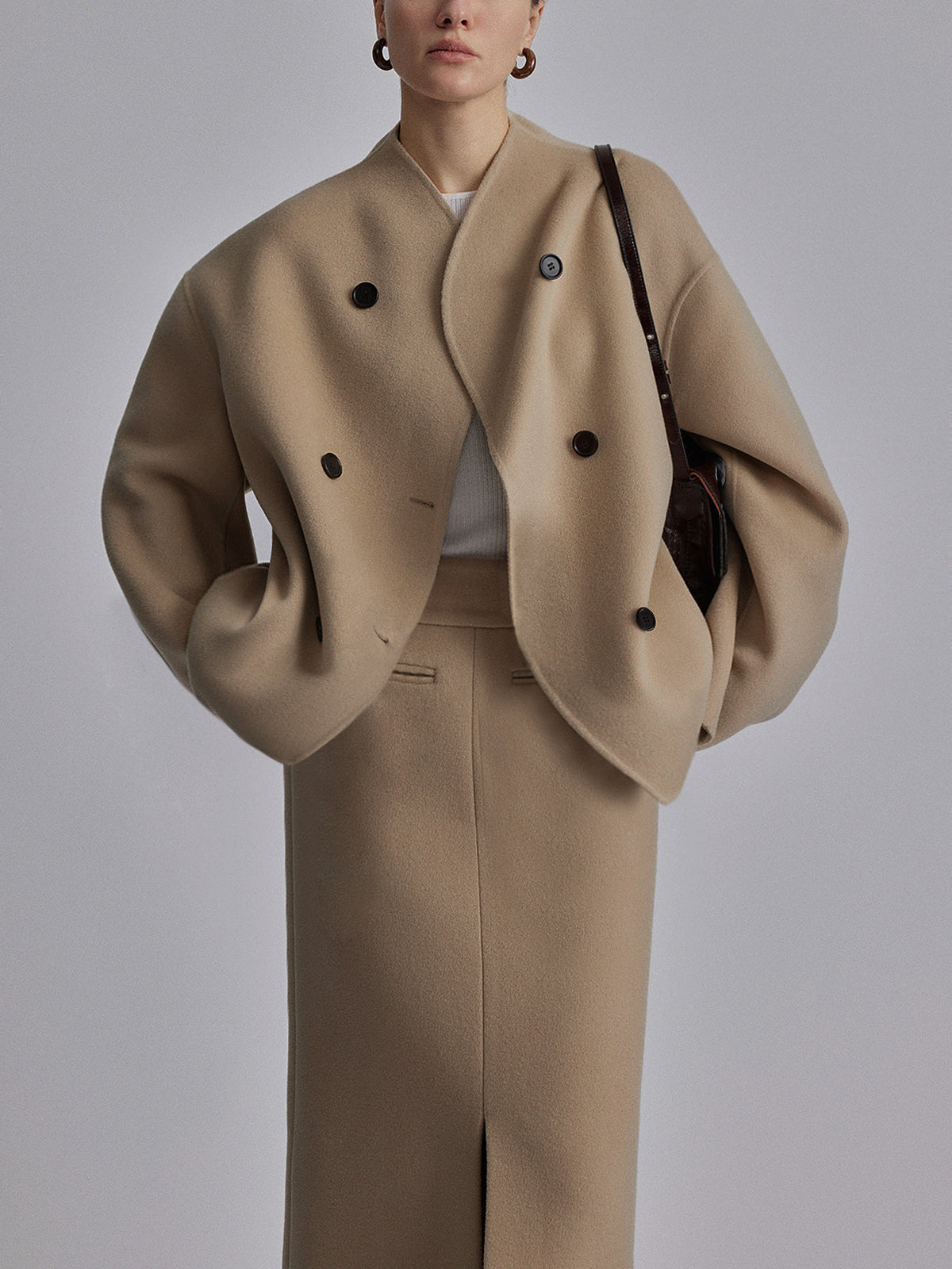 Louisa | Veste Courte Croisée Femme - Image 7