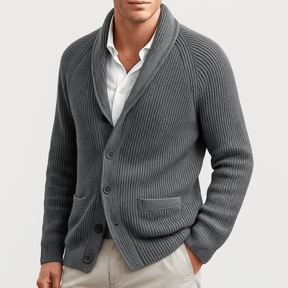 Aurel | Veste Cardigan Homme Col Châle - Image 4