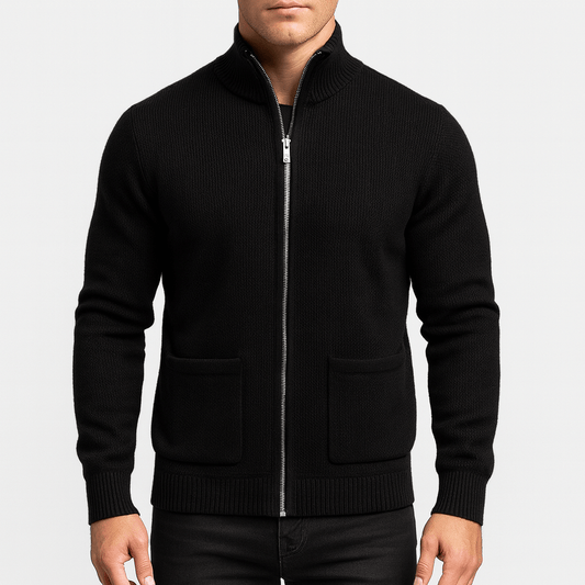 Isidore | Veste Pull Homme Entièrement Zippée - Image 2