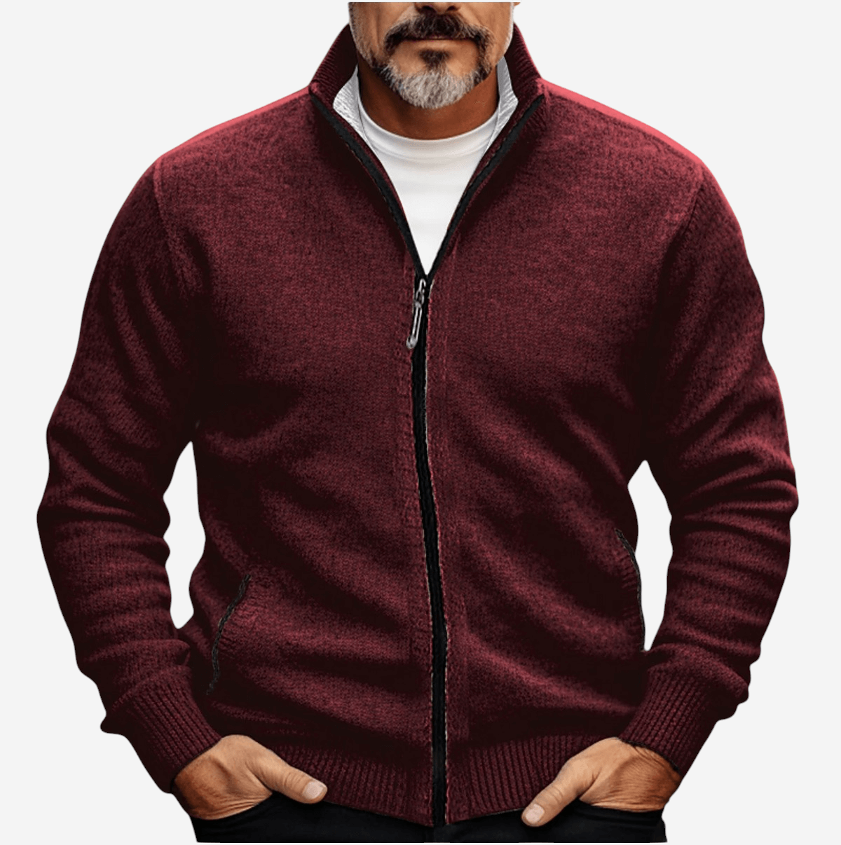 Isaac | Veste Pull Homme Entièrement Zippée - Image 4