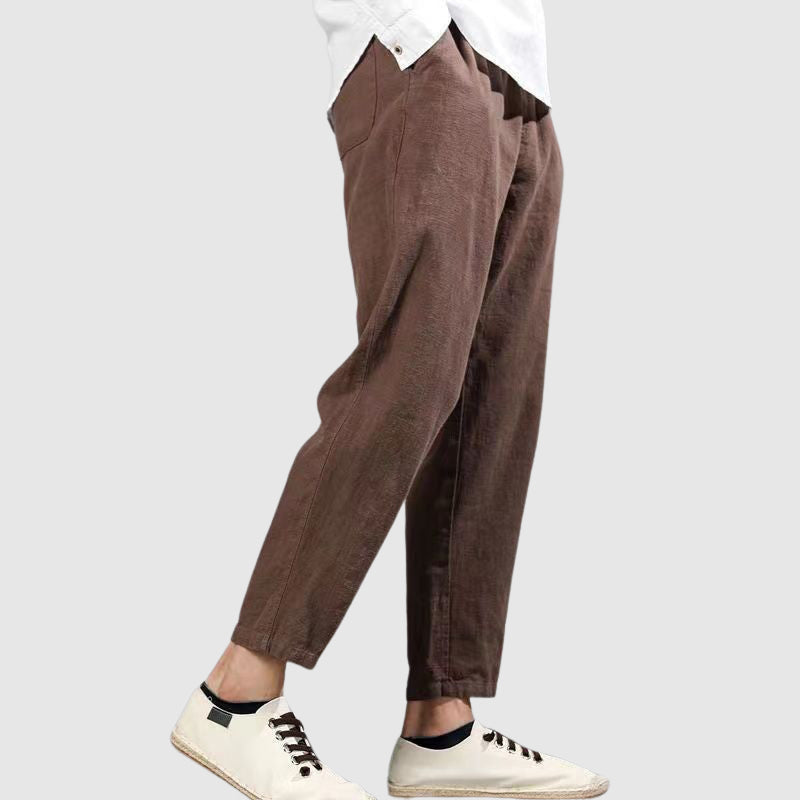 Ulysse | Pantalon de lin Harbor confortable et élégant - Image 4