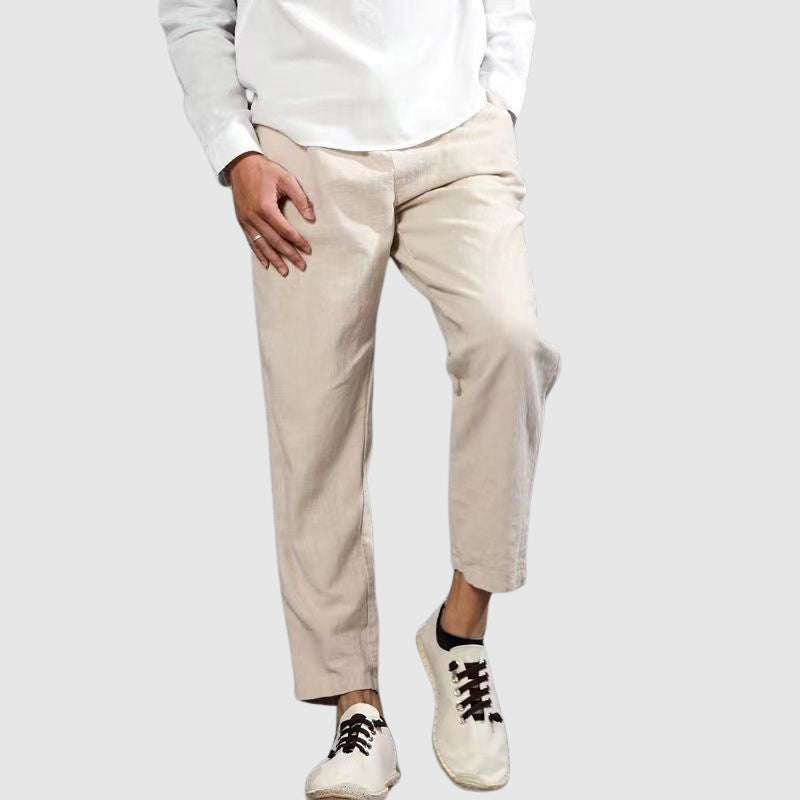 Ulysse | Pantalon de lin Harbor confortable et élégant - Image 3
