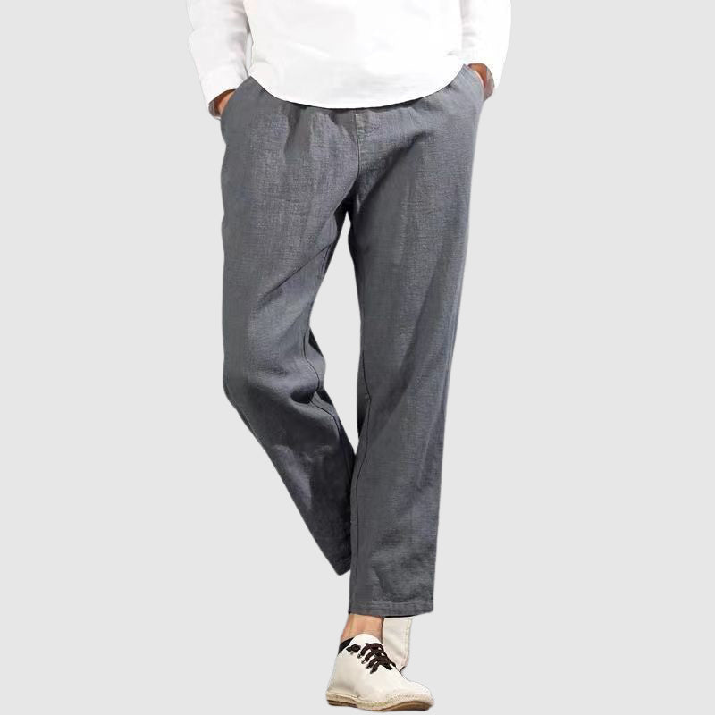 Ulysse | Pantalon de lin Harbor confortable et élégant - Image 2