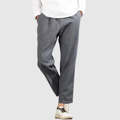 Ulysse | Pantalon de lin Harbor confortable et élégant - Image 2