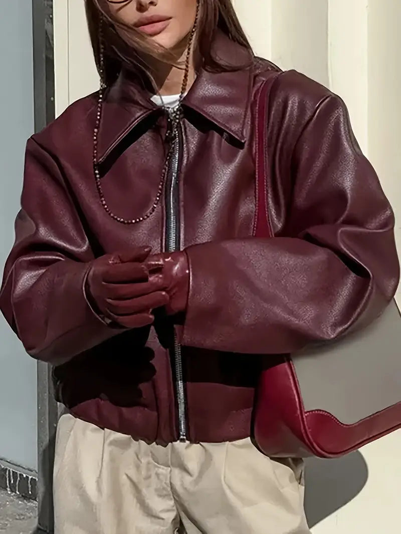 Mina | Veste Femme Zippée à Col - Image 2