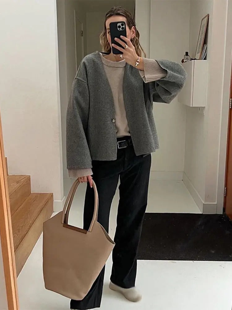 Annette | Veste Décontractée Courte pour Femme - Image 3
