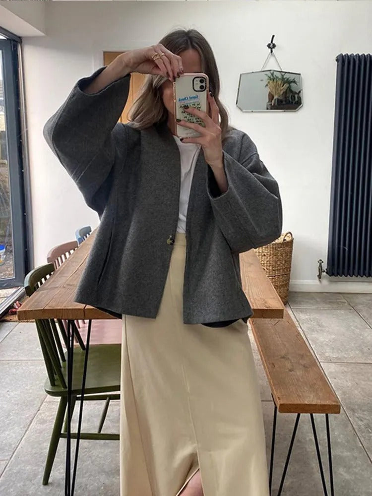 Annette | Veste Décontractée Courte pour Femme - Image 2