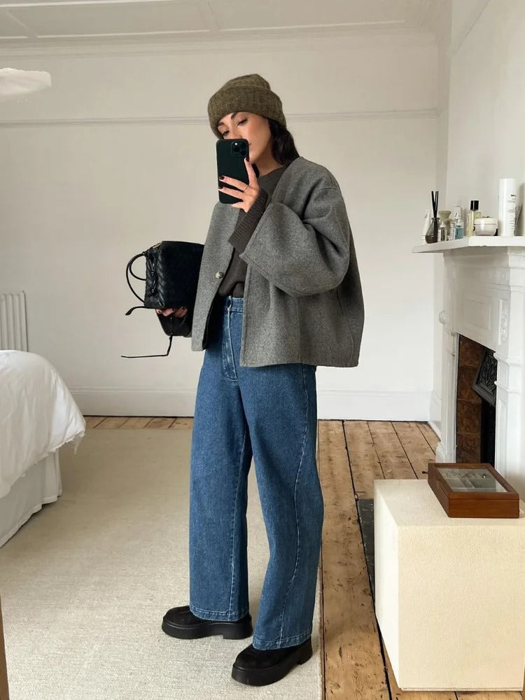 Annette | Veste Décontractée Courte pour Femme - Image 1