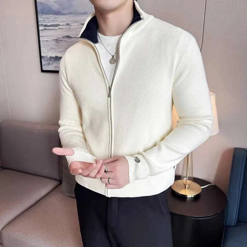 Amaury | Pull zippé intégral pour homme - Image 3