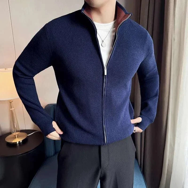 Amaury | Pull zippé intégral pour homme - Image 7