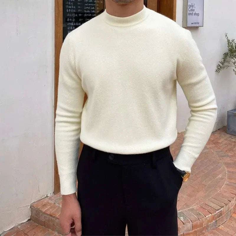 André | Pull ajusté en tricot pour homme - Image 8