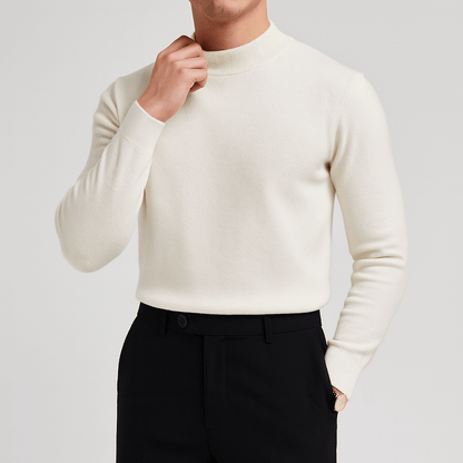 Samuel | Pull Homme à Col Montant et Manches Longues - Image 4