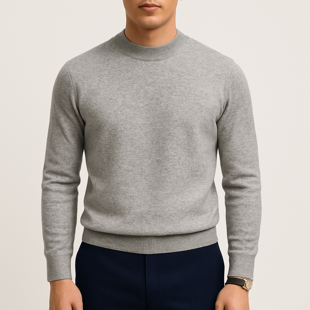 Samuel | Pull Homme à Col Montant et Manches Longues - Image 1
