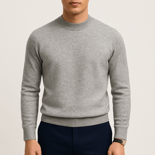 Samuel | Pull Homme à Col Montant et Manches Longues - Image 1