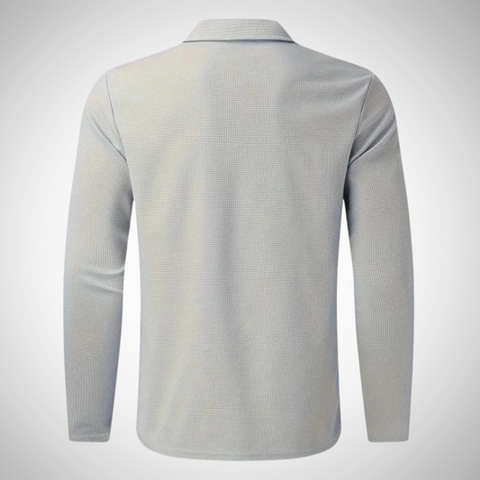 Isidore | Pull zippé à manches longues pour homme - Image 2