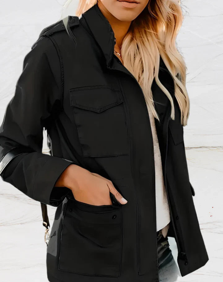 Liliane | Veste zippée polyvalente avec poches pour femmes - Image 2