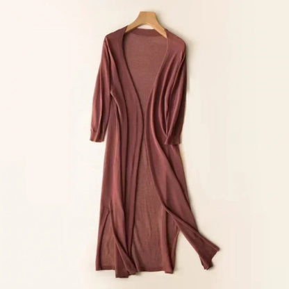 Norah | Cardigan Long Ouvert Femme - Image 1