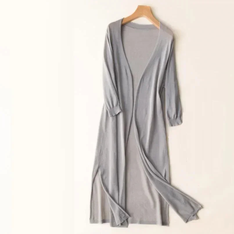 Norah | Cardigan Long Ouvert Femme - Image 5