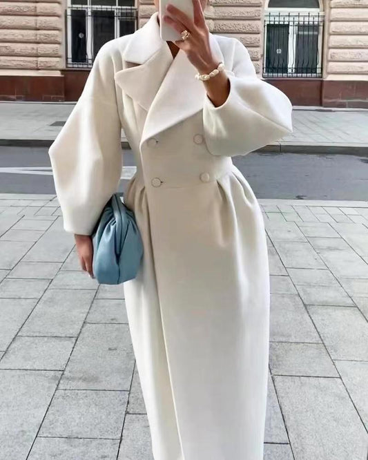 Émilienne | Manteau Maxi Croisé Femme - Image 1