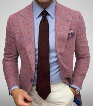 Théophile | Blazer à Carreaux Coupe Slim Homme - Image 3