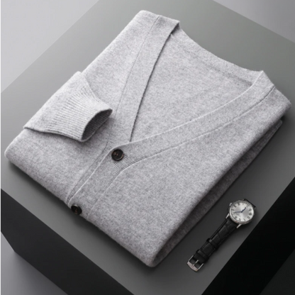 Stéphane | Cardigan Homme Col V Boutonné - Image 12