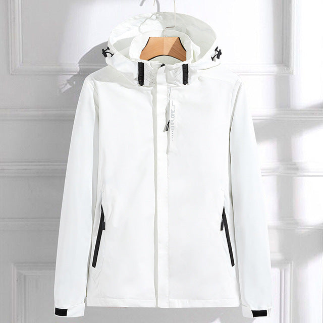 Joyce | Manteau léger à capuche pour femme - Image 4
