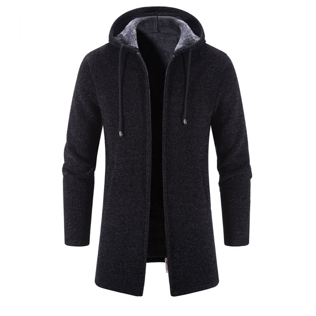 Stéphane | Veste Longue à Capuche pour Homme - Image 17