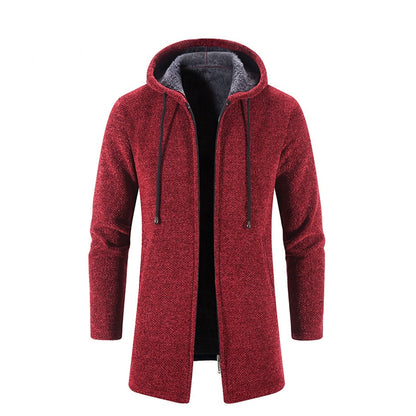 Stéphane | Veste Longue à Capuche pour Homme - Image 18