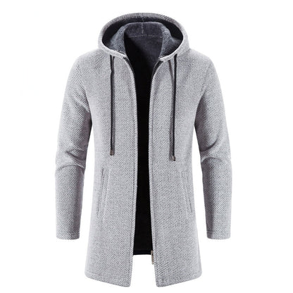 Stéphane | Veste Longue à Capuche pour Homme - Image 19