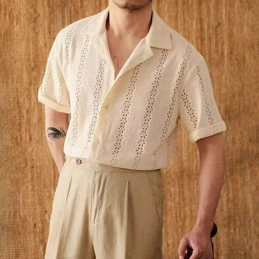 Eugène | Chemise légère en coton de qualité supérieure pour hommes - Image 2