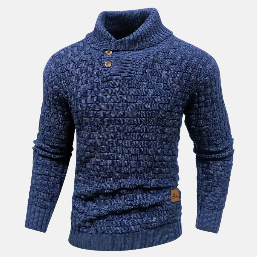 Abel | Pull Homme Col Châle - Image 1