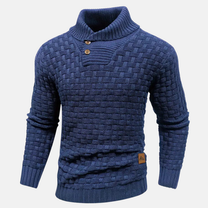 Abel | Pull Homme Col Châle - Image 1