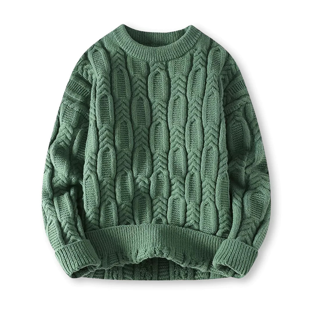 Prosper | Pull Homme Col Rond Tricot Câble - Image 1