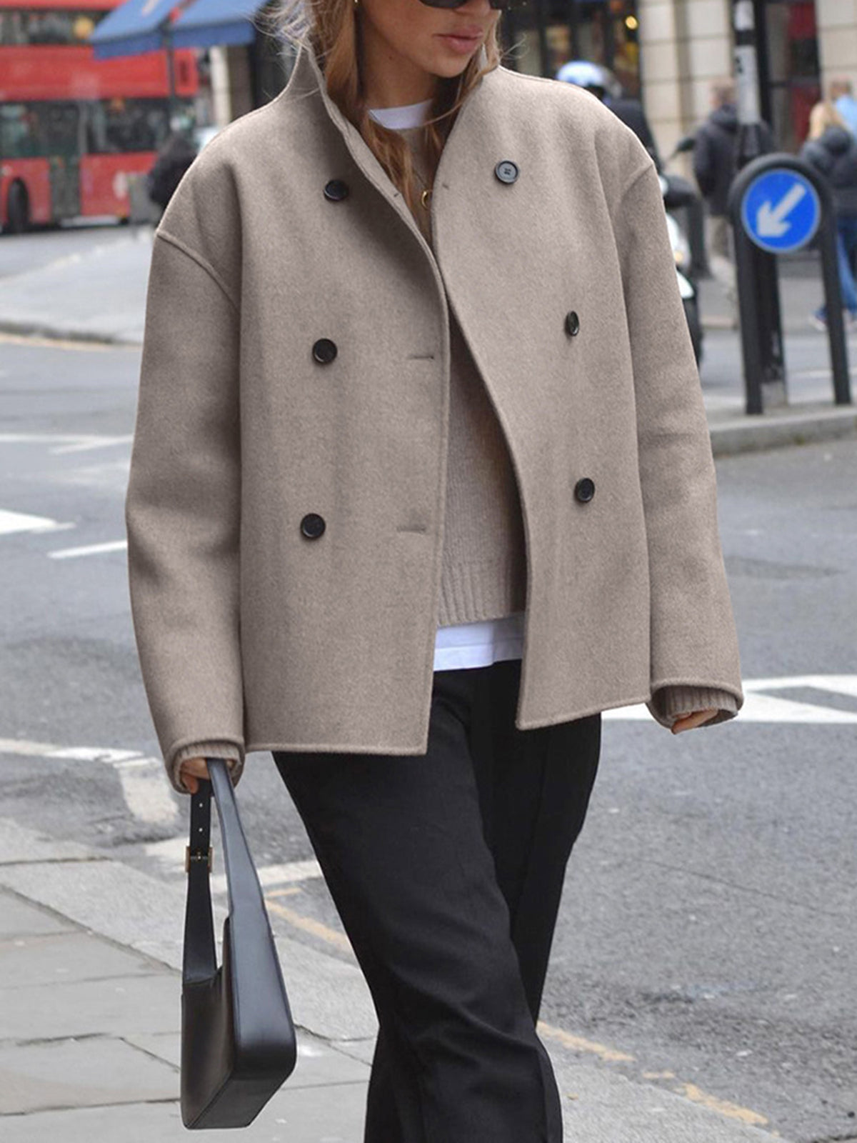 Louisa | Veste Courte Croisée Femme - Image 4